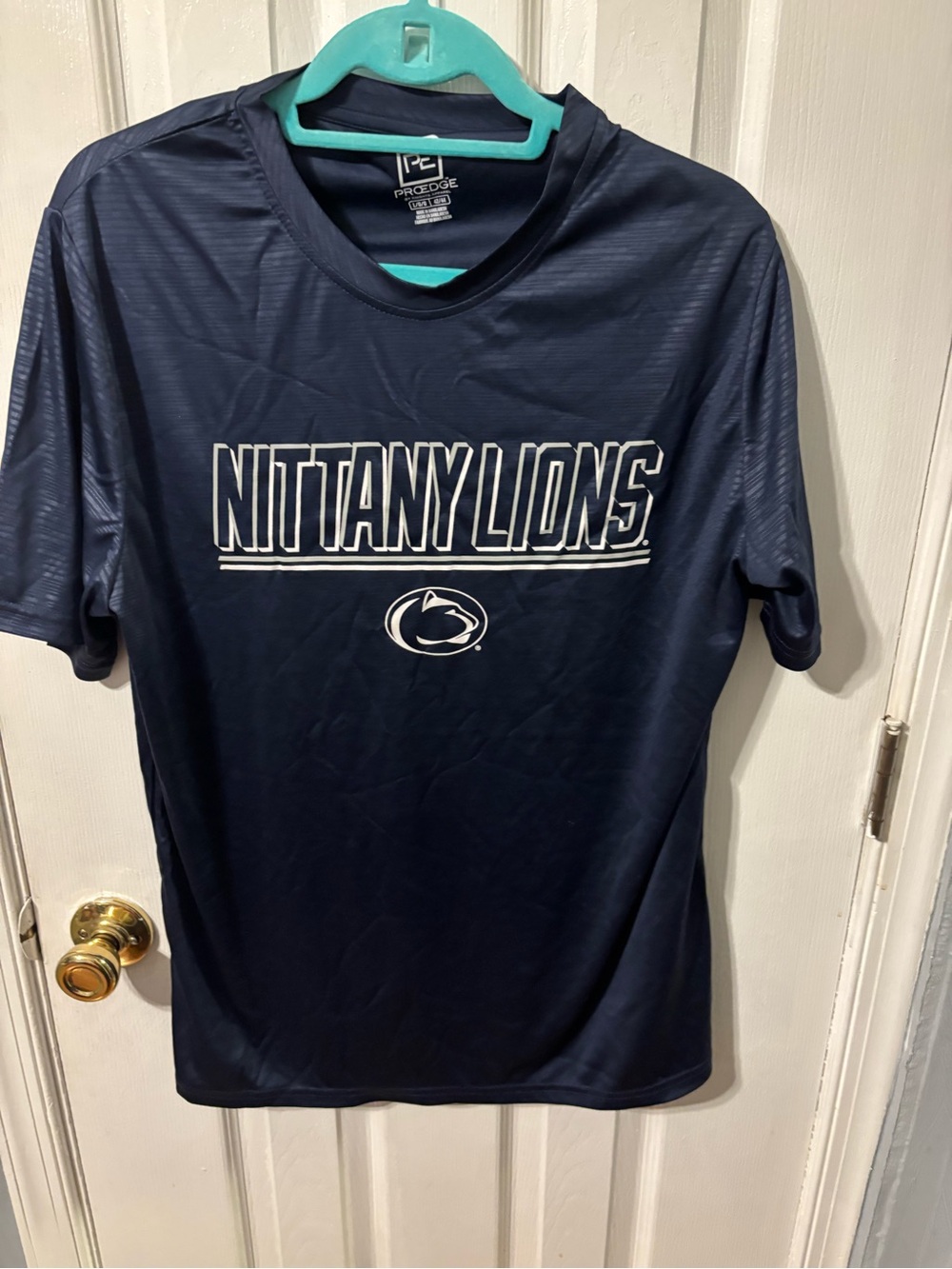 Pro Edge Navy Nittany Lions Short Sleeve Graphic Tee